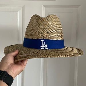 Dodger straw hat